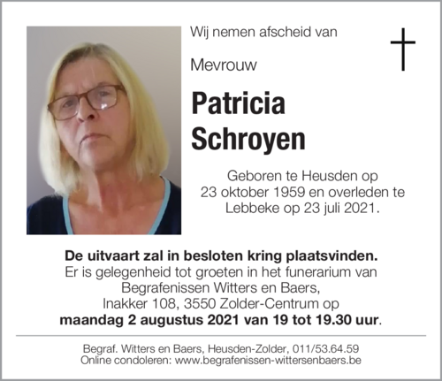 Patricia Schroyen