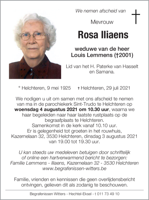 Rosa Iliaens