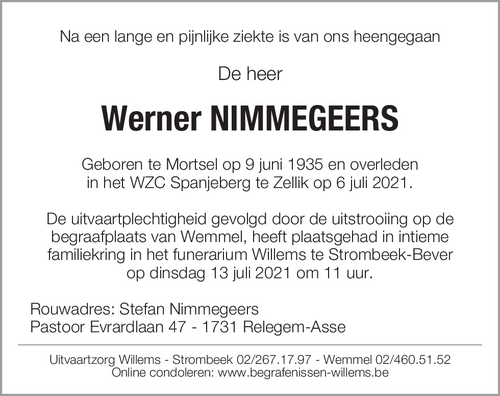 Werner Nimmegeers