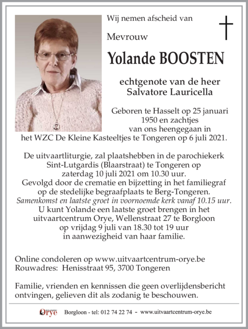Yolande Boosten