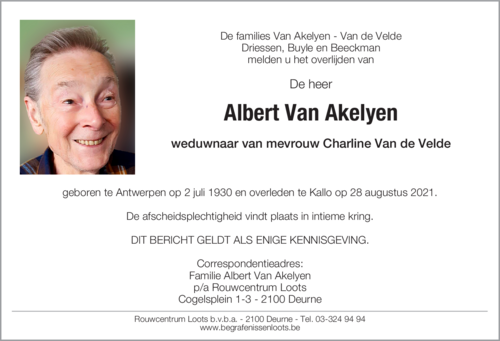 Albert Van Akelyen
