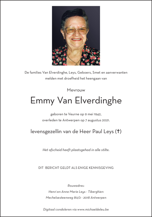 Emmy Van Elverdinghe