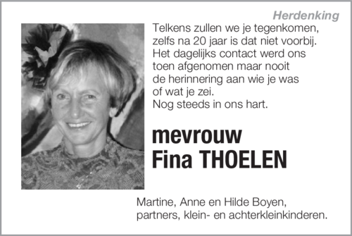 Fina Thoelen