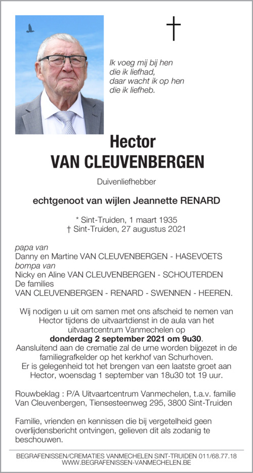 Hector Van Cleuvenbergen