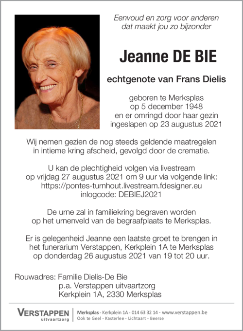 Jeanne De Bie