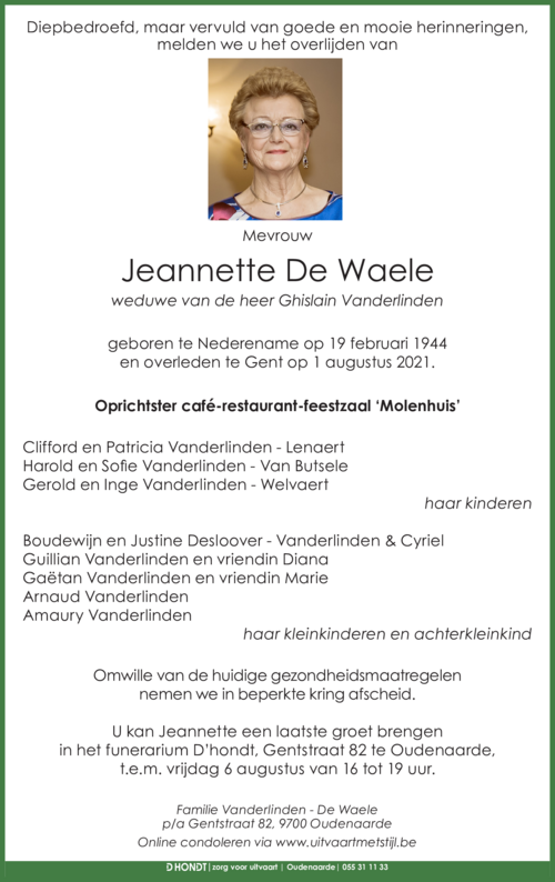 Jeannette De Waele