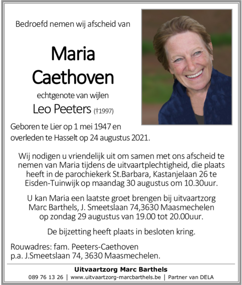 Maria Caethoven