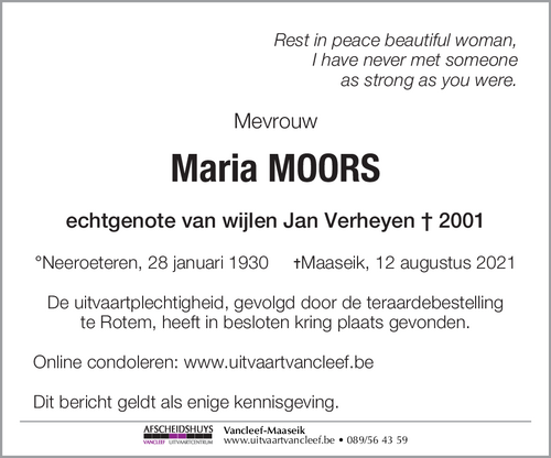 Maria Moors