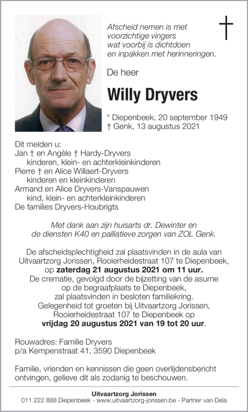 Willy Dryvers