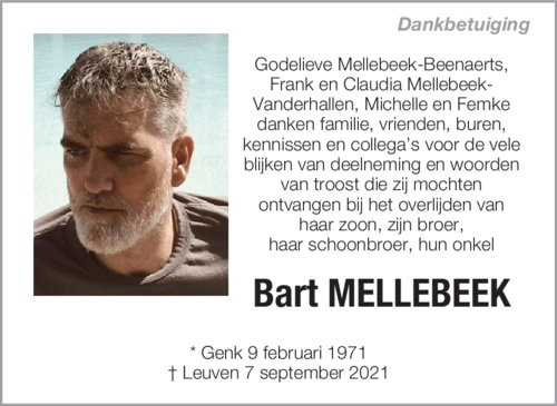 Bart MELLEBEEK