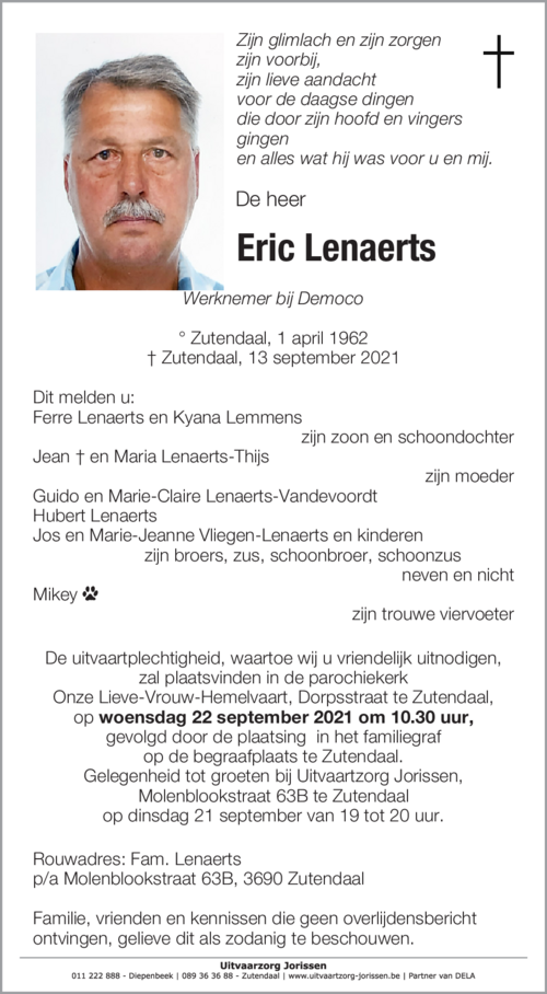 Eric Lenaerts