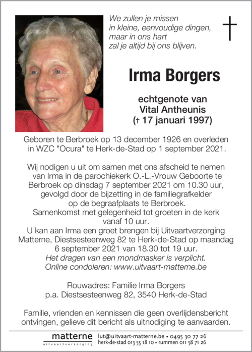 Irma Borgers