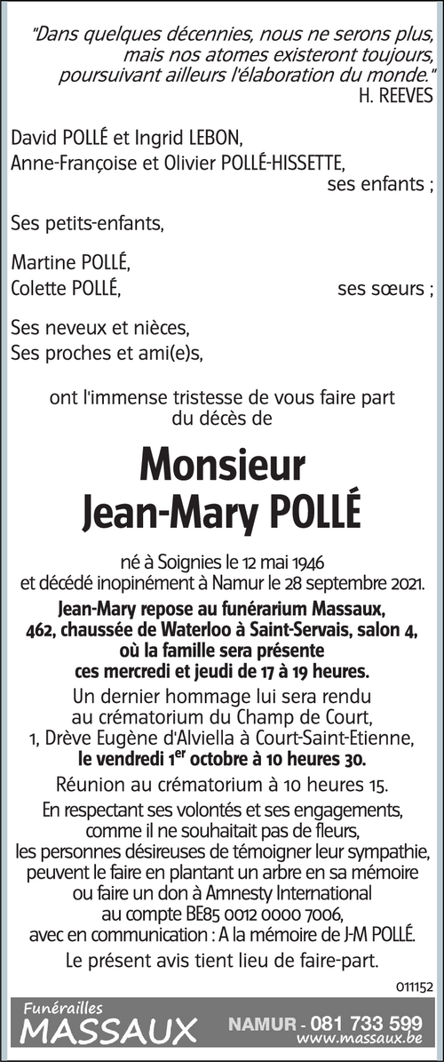 Jean-Mary POLLÉ