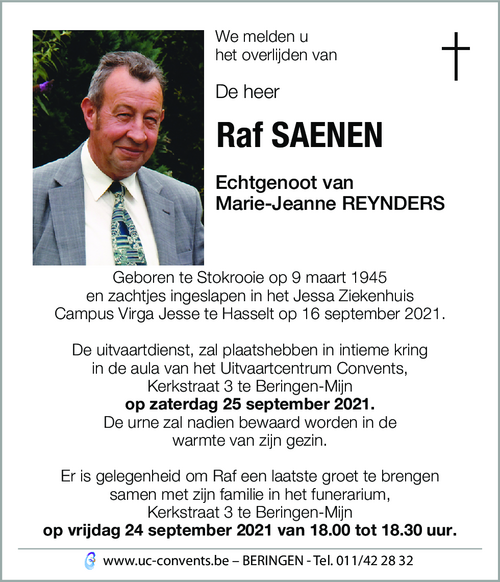 Raf Saenen