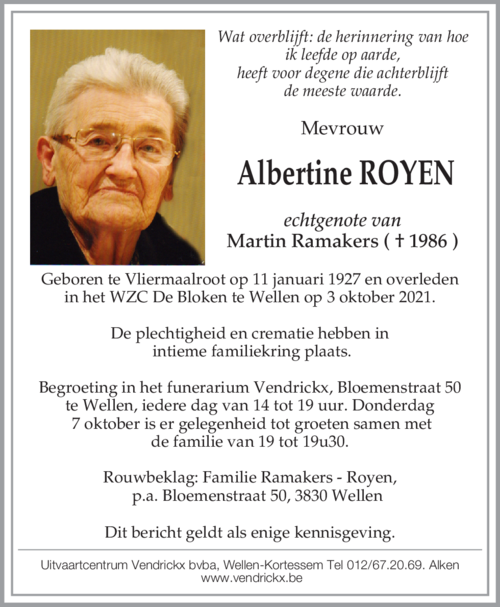 Albertine Royen
