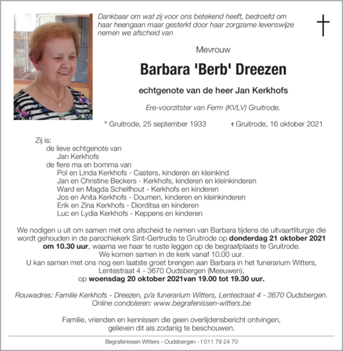 Barbara Dreezen