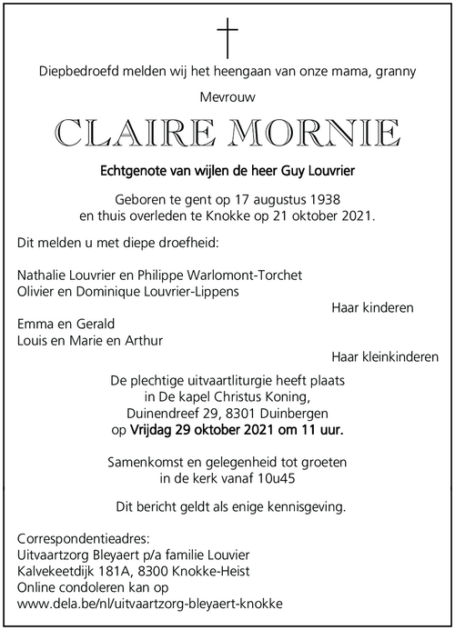 Claire Mornie