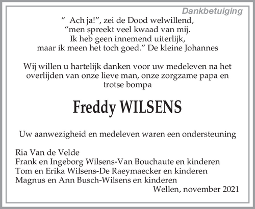 Freddy Wilsens