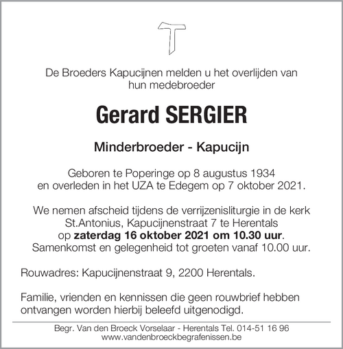 Gerard Sergier