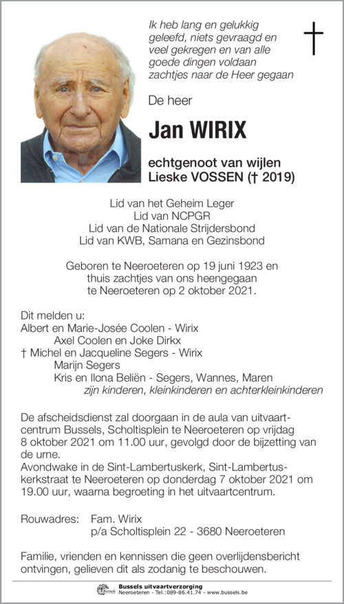 Jan Wirix