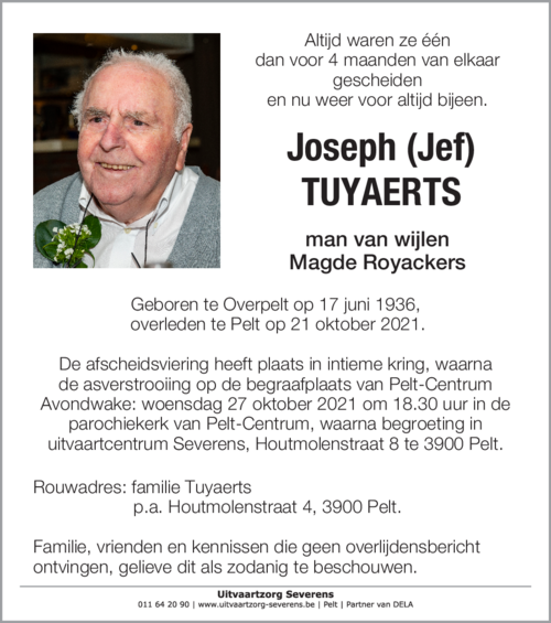 Joseph (Jef) Tuyaerts