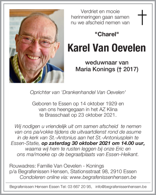 Karel Van Oevelen