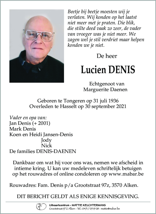 Lucien Denis