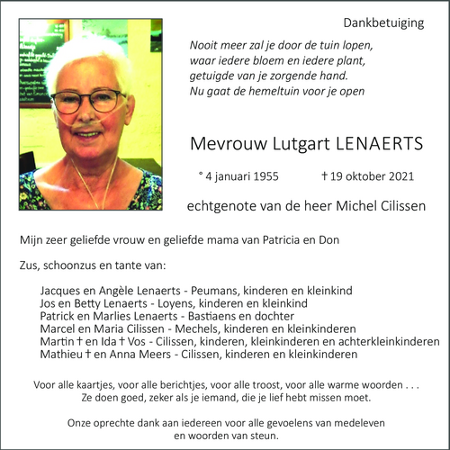 Lutgart Lenaerts