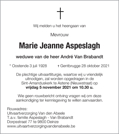 Marie Jeanne Aspeslagh