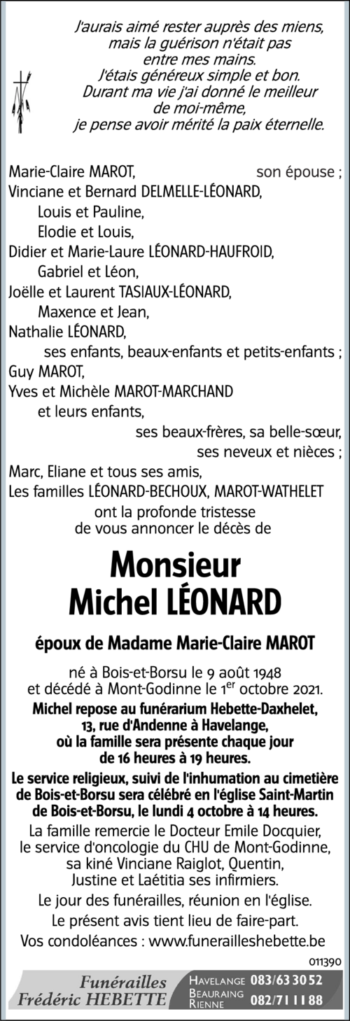 Michel LEONARD
