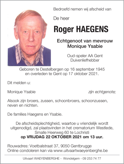 Roger Haegens