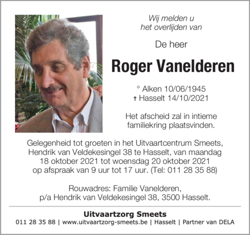 Roger Vanelderen