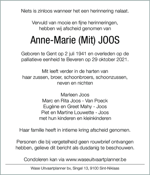 Anne-Marie Joos