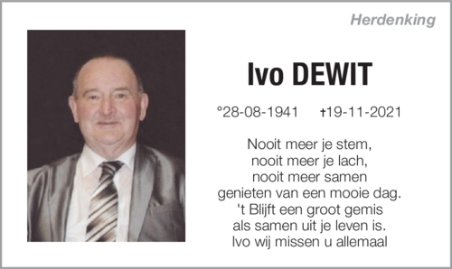Ivo DEWIT