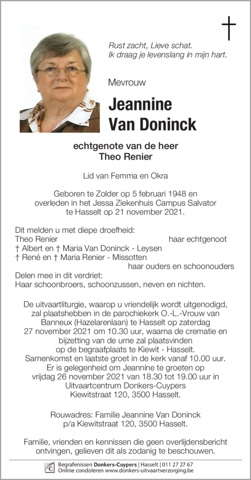 Jeannine Van Doninck