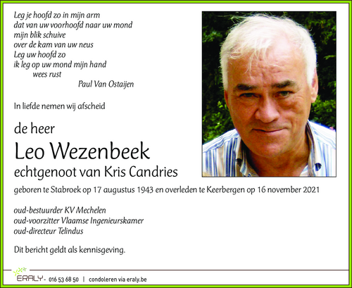 Leo Wezenbeek