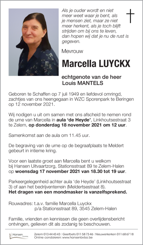 Marcella LUYCKX