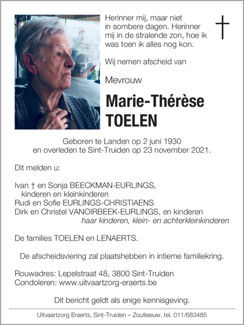 Marie-Thérèse Toelen