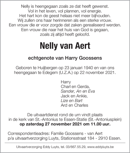 Nelly van Aert
