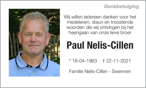 Paul Nelis-Cillen