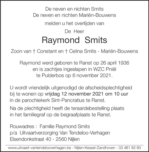 Raymond Smits