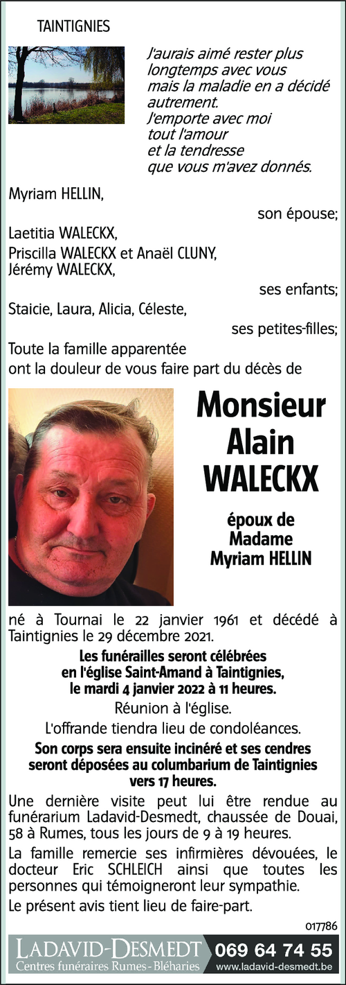 Alain WALECKX