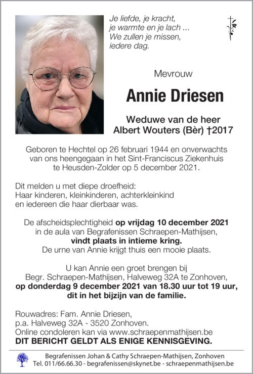 Annie Driesen