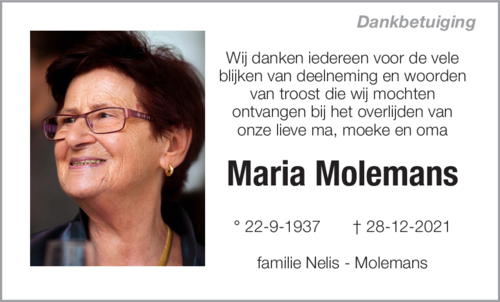 Maria Molemans