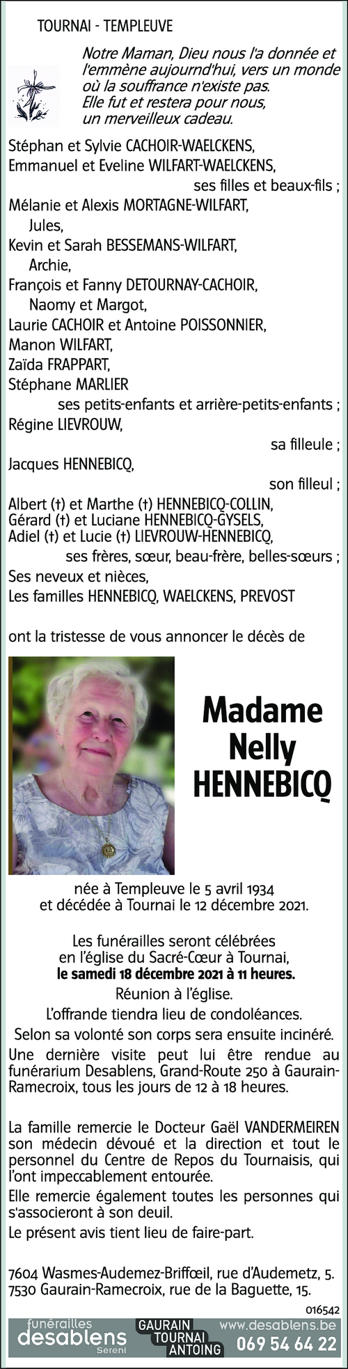 Nelly HENNEBICQ