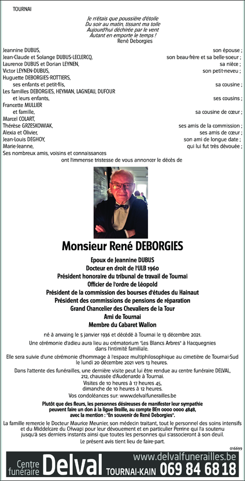 René DEBORGIES