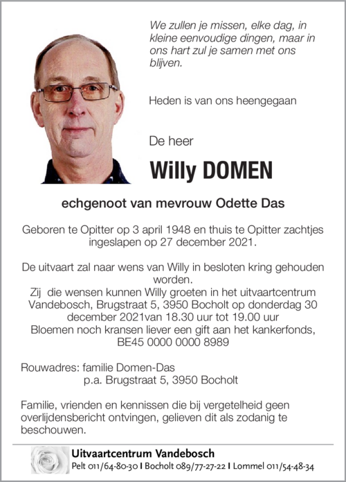 Willy Domen