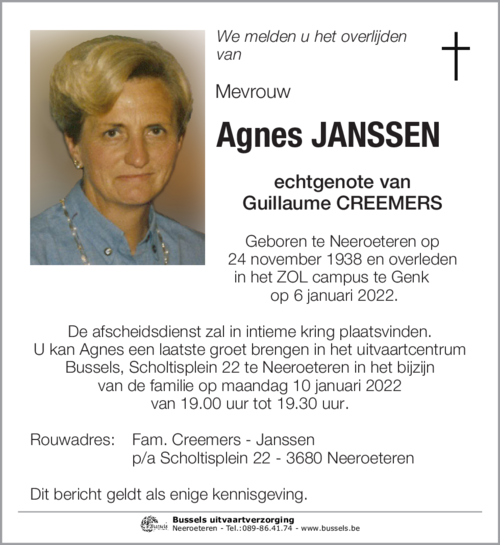Agnes JANSSEN