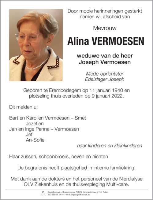 Alina Vermoesen