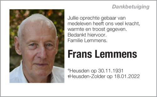 Frans Lemmens
